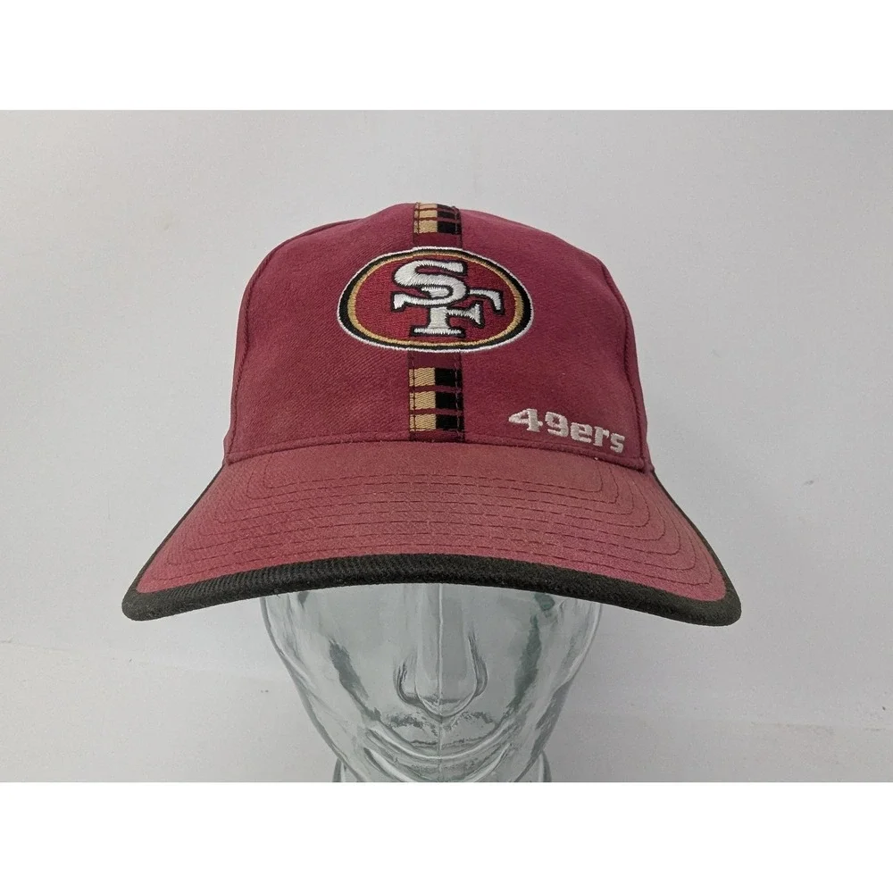 VINTAGE San Francisco 49ers Hat Cap Strap Back Logo Athletic NFL Football 90s